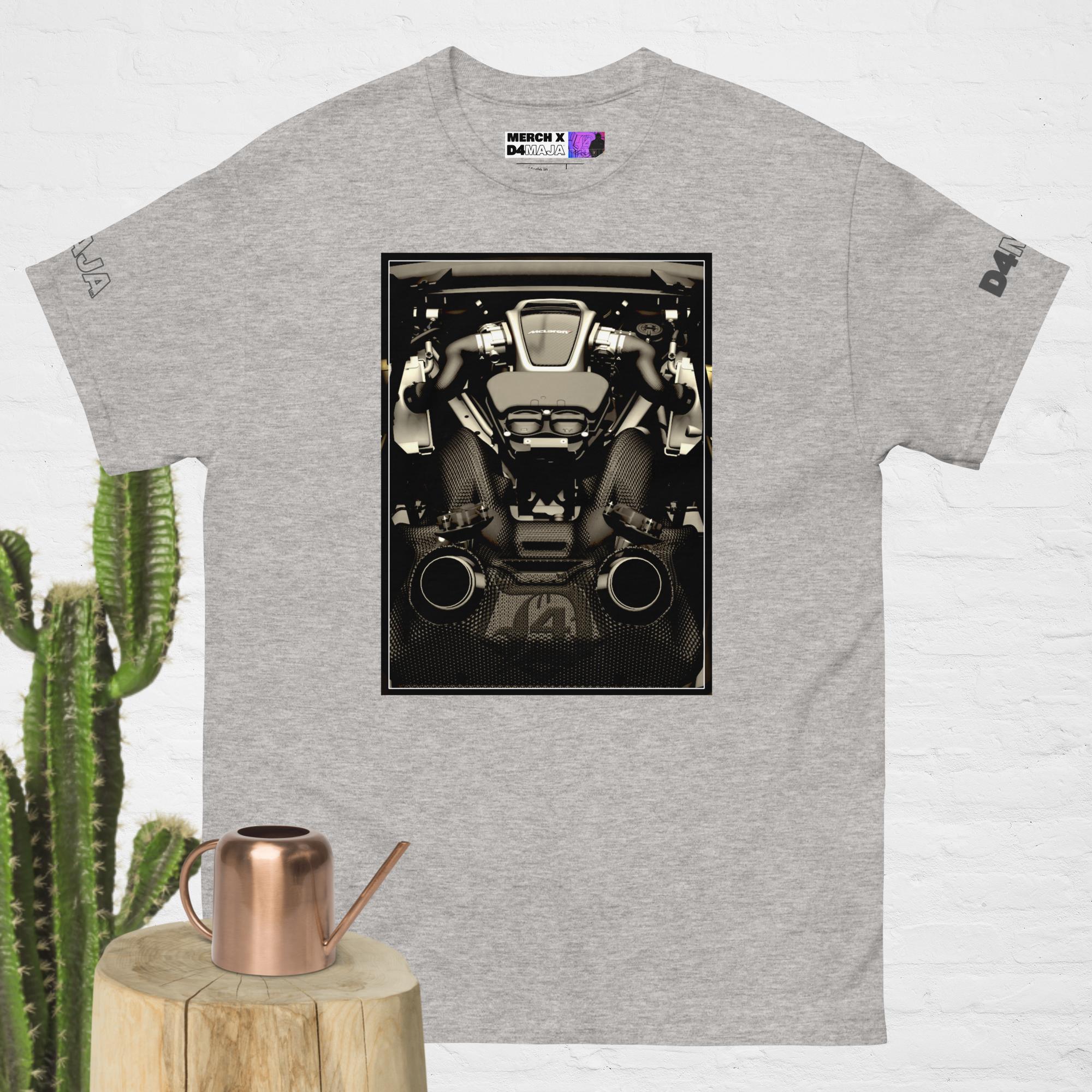 Rev Your Engines logo styled t-shirt