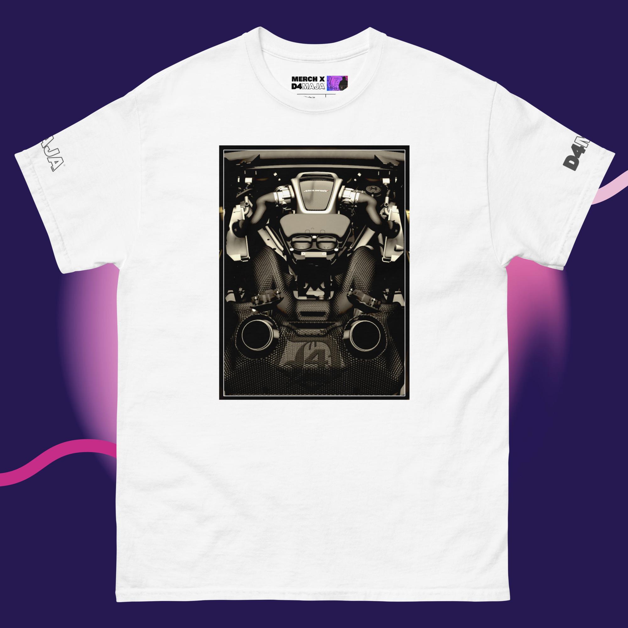 Rev Your Engines logo styled t-shirt