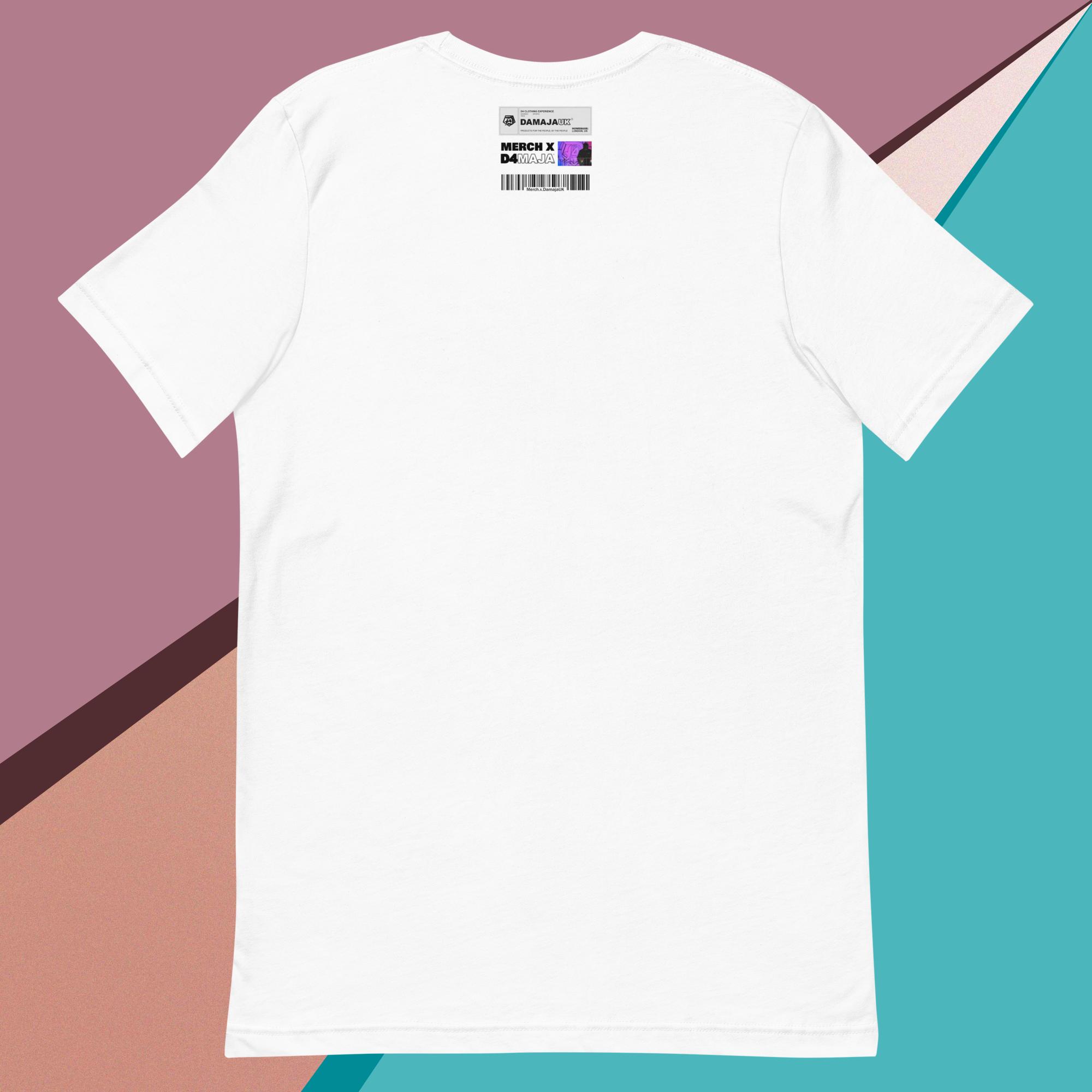 White logo styled t-shirt